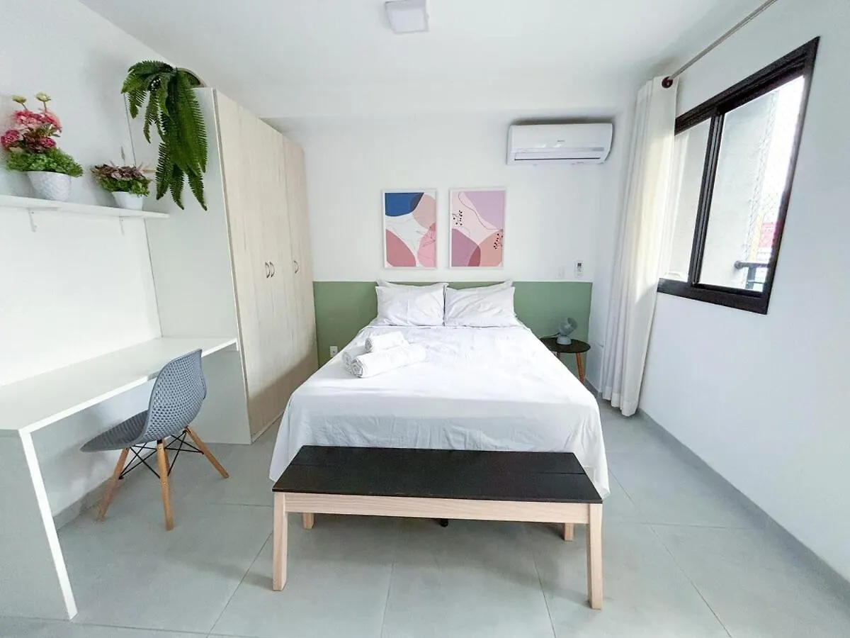 Apartament Loft Flora - Lindo Apartamento Na Liberdade São Paulo Brazylia