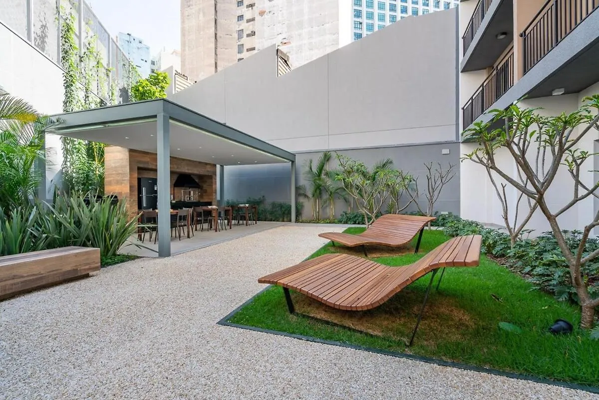 Loft Flora - Lindo Apartamento Na Liberdade Sao Paulo 0*,